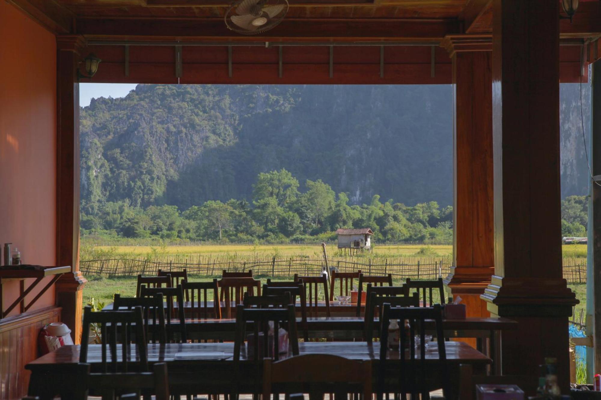 Dd Guesthouse Vang Vieng Ngoại thất bức ảnh